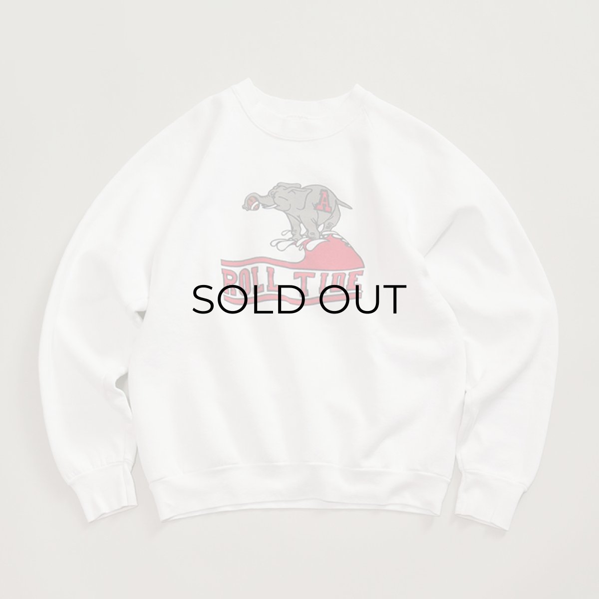 画像4: 80's FRUIT OF THE LOOM PRINT CREW NECK SWEAT "ROLL TIDE" (4)