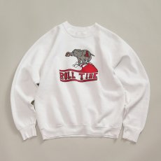 画像4: 80's FRUIT OF THE LOOM PRINT CREW NECK SWEAT "ROLL TIDE" (4)