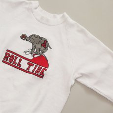 画像6: 80's FRUIT OF THE LOOM PRINT CREW NECK SWEAT "ROLL TIDE" (6)