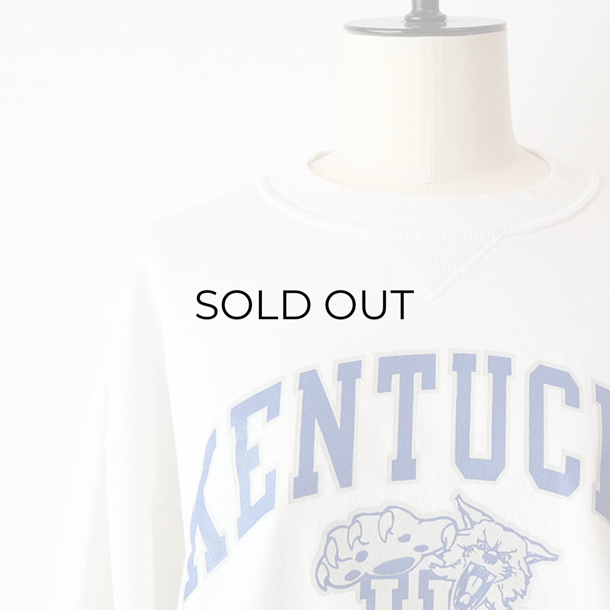 画像4: 90's RUSSELL PRINT CREW NECK SWEAT "KENTUCKY WILDCATS" (4)
