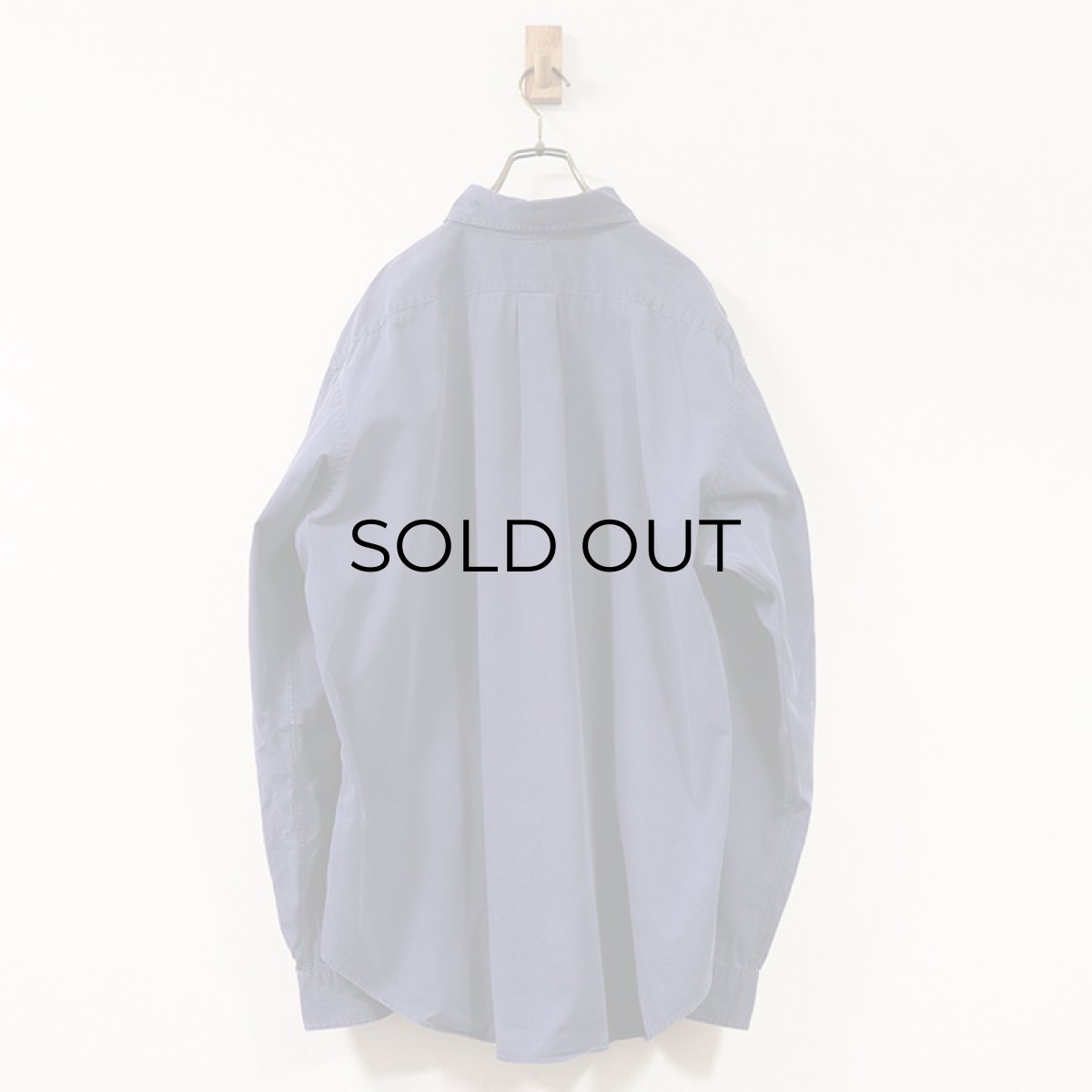 画像8: 90's Ralph Lauren COTTON POPLIN B/D SHIRT (8)