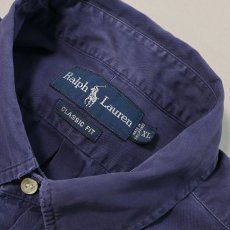 画像10: 90's Ralph Lauren COTTON POPLIN B/D SHIRT (10)