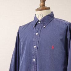 画像4: 90's Ralph Lauren COTTON POPLIN B/D SHIRT (4)