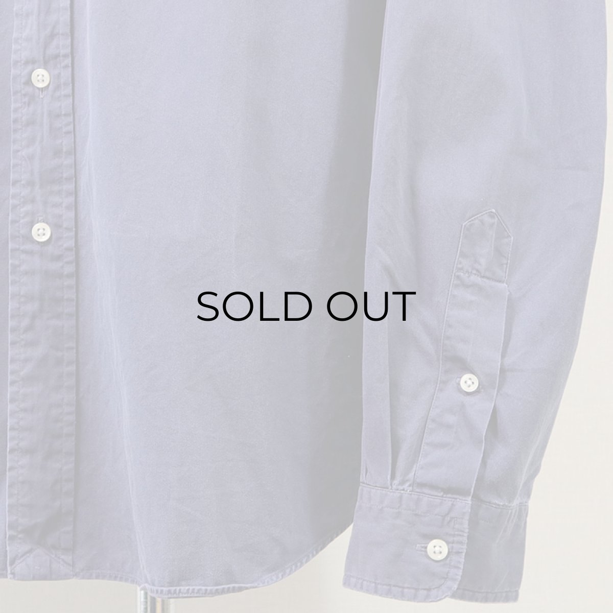 画像5: 90's Ralph Lauren COTTON POPLIN B/D SHIRT (5)