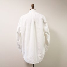 画像3: 90's Ralph Lauren WHITE COTTON OXFORD B/D SHIRT (3)