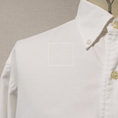 画像12: 90's Ralph Lauren WHITE COTTON OXFORD B/D SHIRT (12)