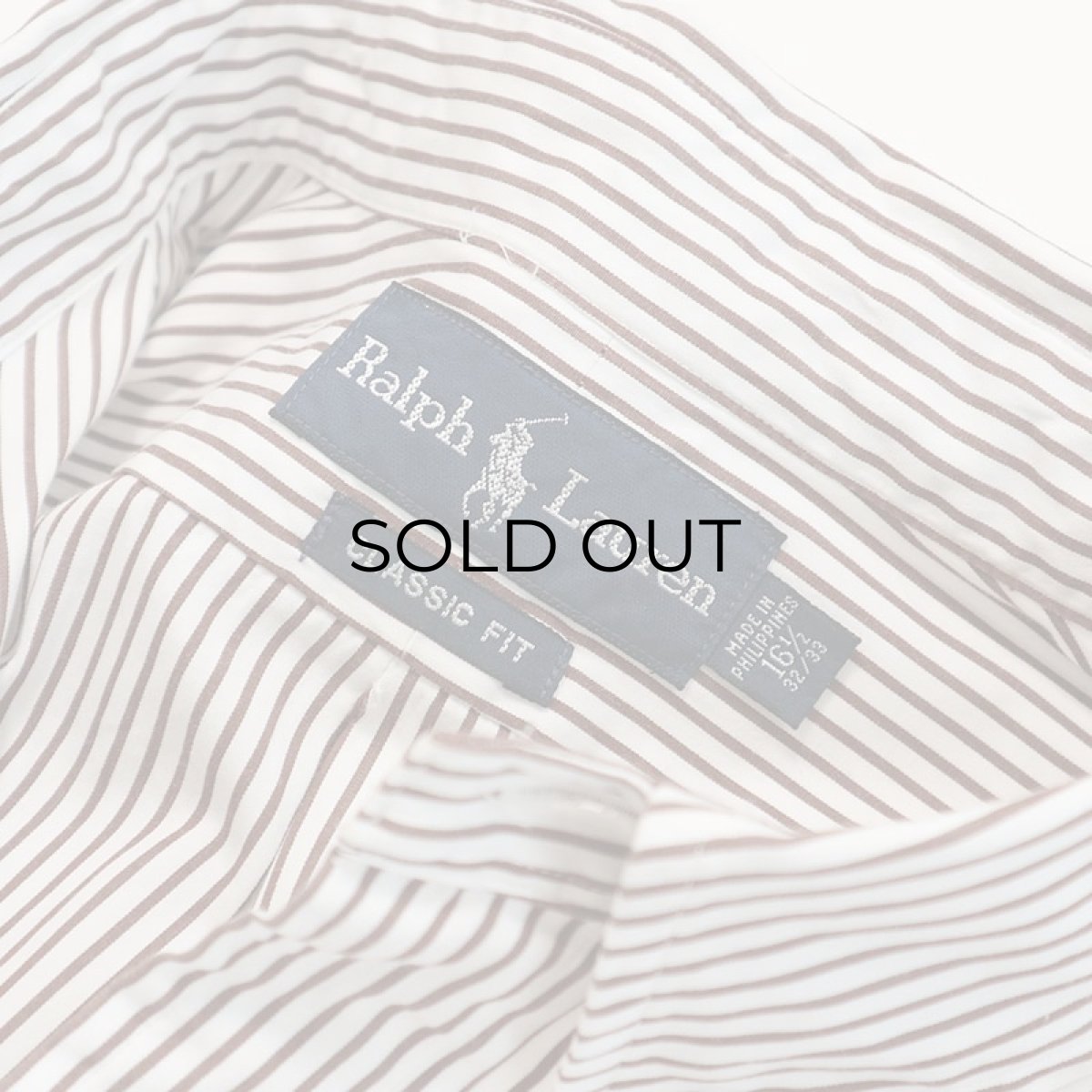 画像8: Ralph Lauren COTTON STRIPE B/D SHIRT (8)
