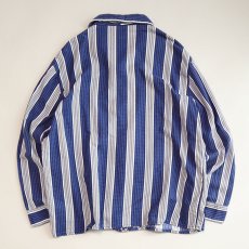 画像2: OLD Primavera COTTON STRIPE EURO PAJAMA SHIRT (2)