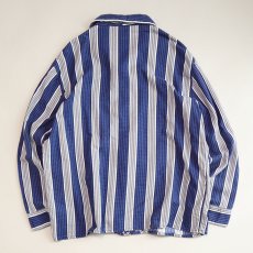 画像2: OLD Primavera COTTON STRIPE EURO PAJAMA SHIRT (2)