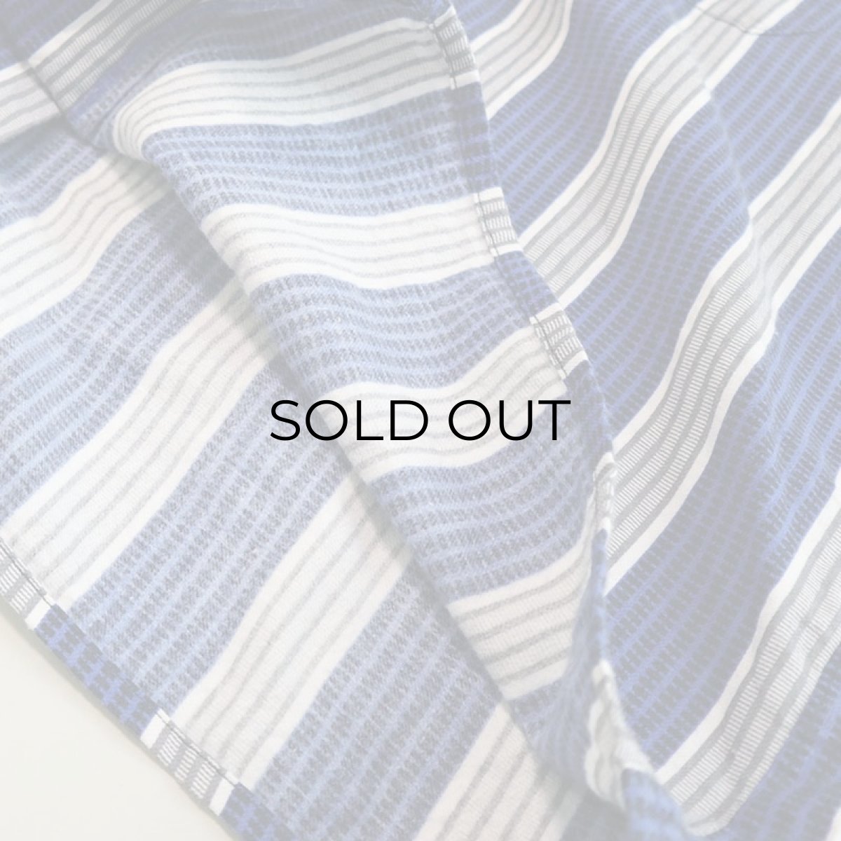 画像11: OLD Primavera COTTON STRIPE EURO PAJAMA SHIRT (11)