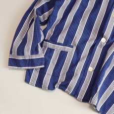 画像9: OLD Primavera COTTON STRIPE EURO PAJAMA SHIRT (9)