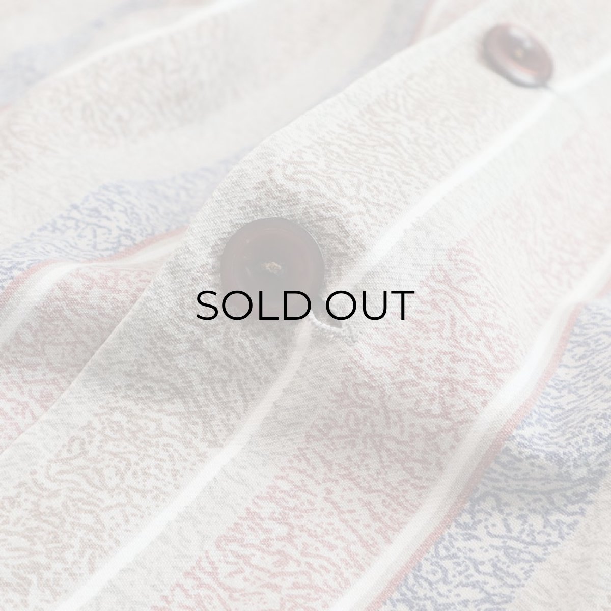 画像12: OLD WITT COTTON STRIPE EURO PAJAMA SHIRT (12)