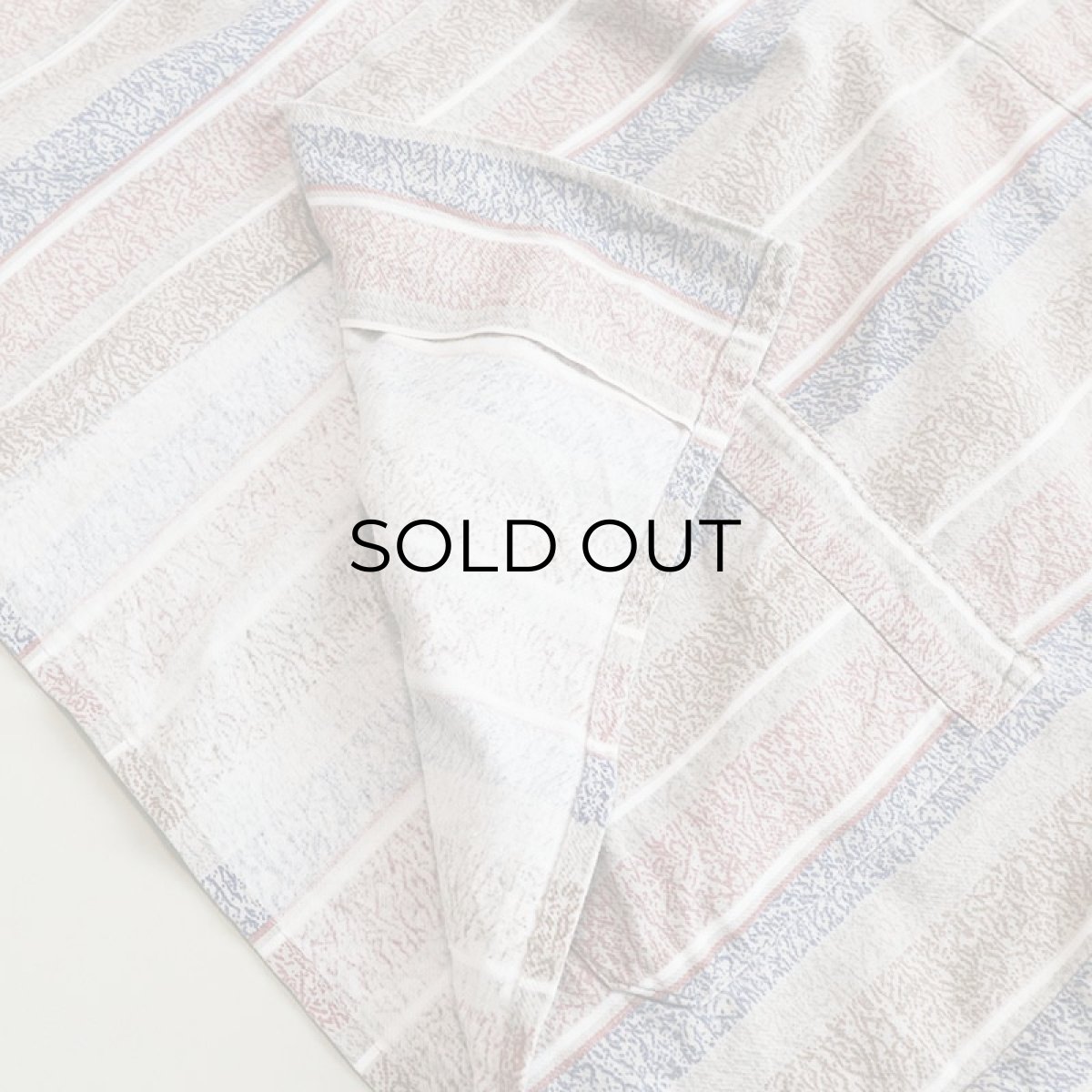 画像11: OLD WITT COTTON STRIPE EURO PAJAMA SHIRT (11)