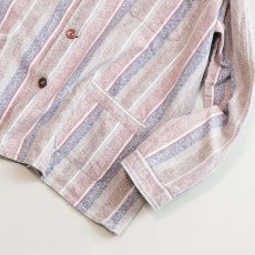 画像10: OLD WITT COTTON STRIPE EURO PAJAMA SHIRT (10)