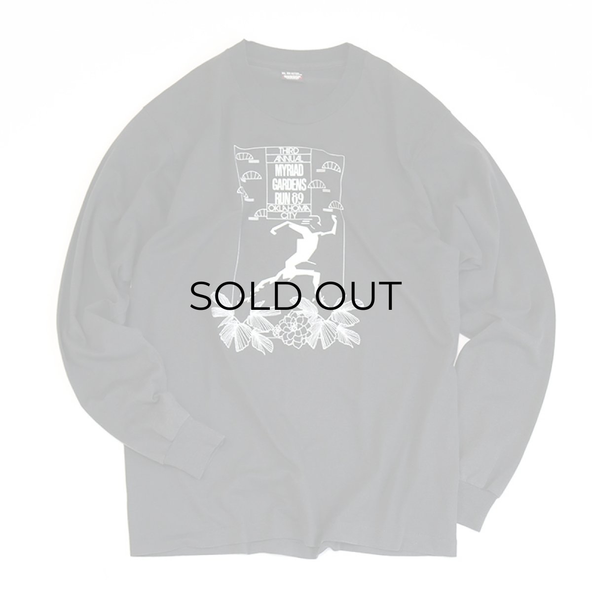 画像5: 80's SCREEN STARS PRINT L/S TEE "MYRIAD GARDENS RUN 89" (5)