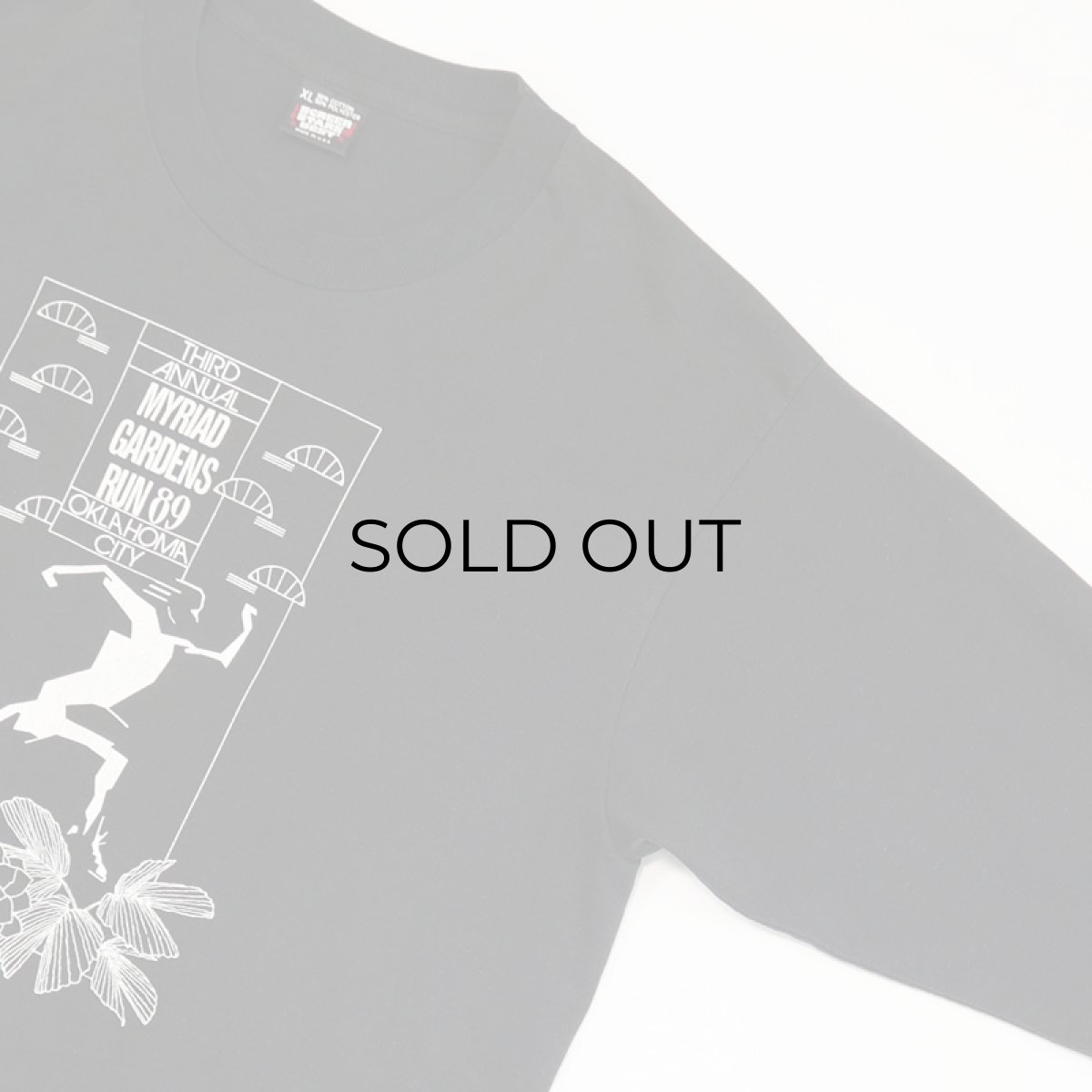 画像7: 80's SCREEN STARS PRINT L/S TEE "MYRIAD GARDENS RUN 89" (7)