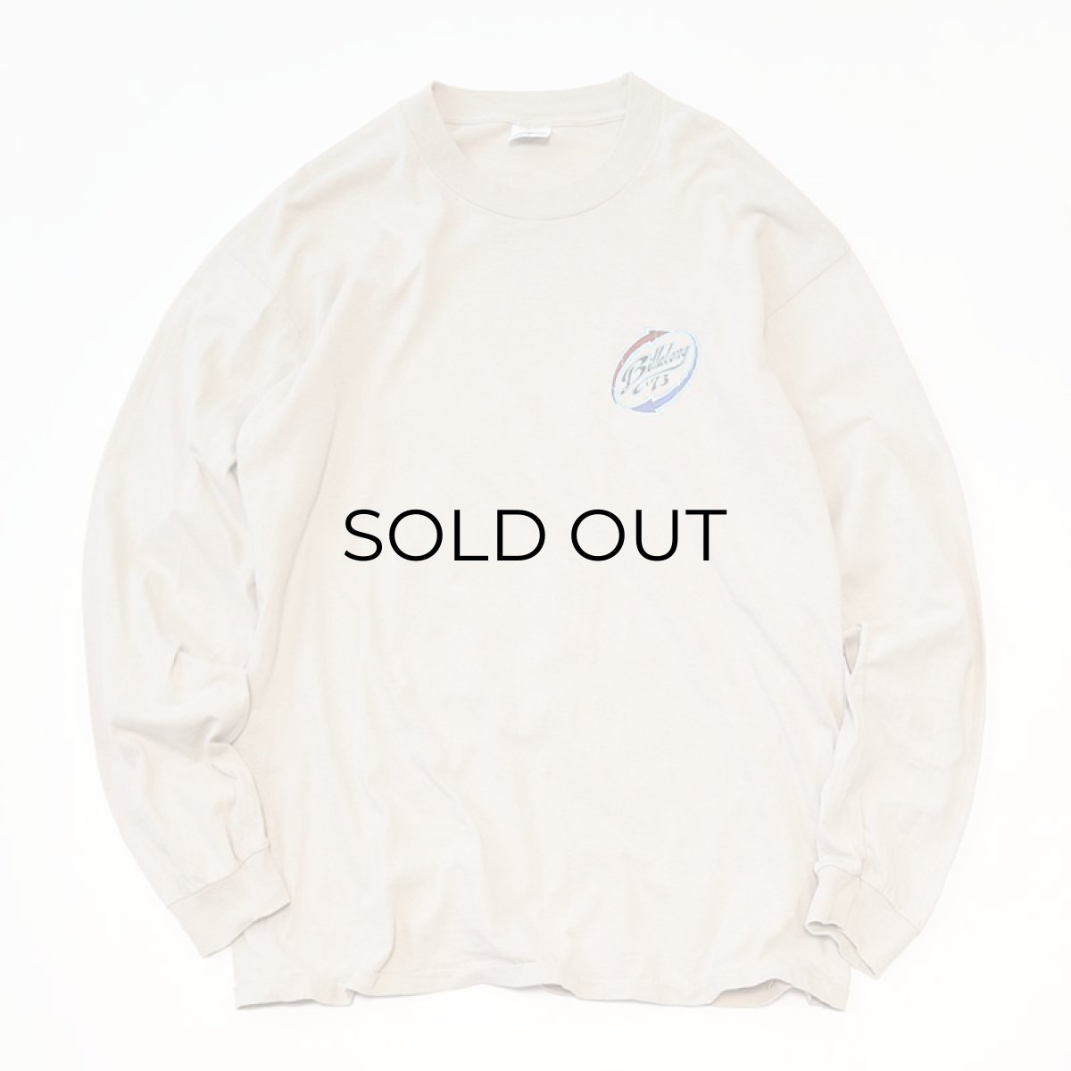 画像2: 90's BILLABONG  COTTON W-PRINT L/S TEE "Billabong '73" (2)