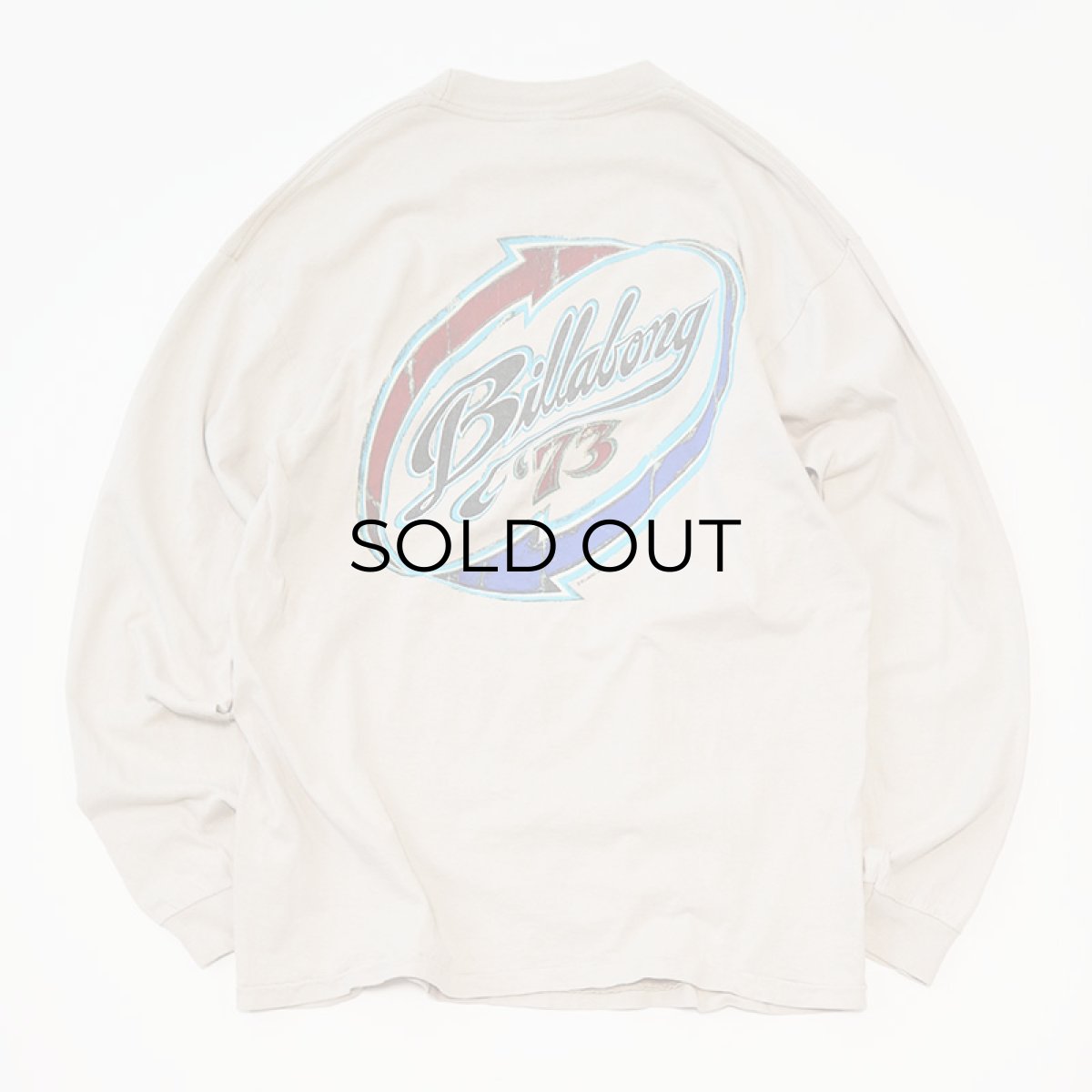 画像3: 90's BILLABONG  COTTON W-PRINT L/S TEE "Billabong '73" (3)