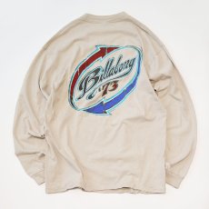 画像3: 90's BILLABONG  COTTON W-PRINT L/S TEE "Billabong '73" (3)