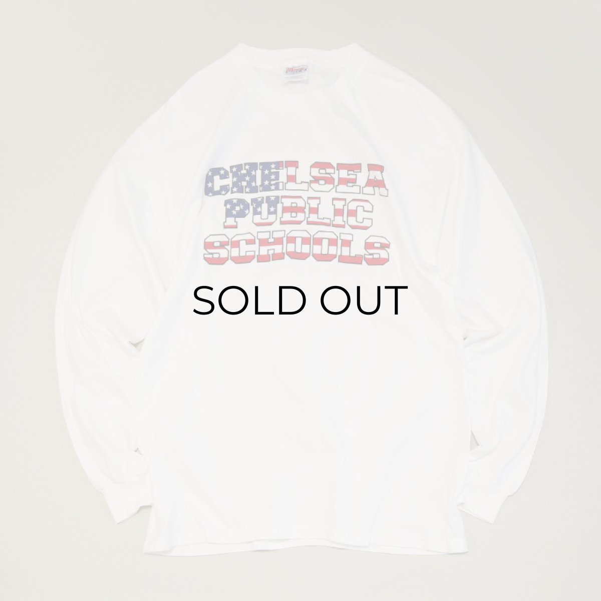 画像7: 90's-00's Hanes COTTON W-PRINT L/S TEE "CHELSEA PUBLIC SCHOOLS" (7)
