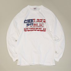 画像7: 90's-00's Hanes COTTON W-PRINT L/S TEE "CHELSEA PUBLIC SCHOOLS" (7)