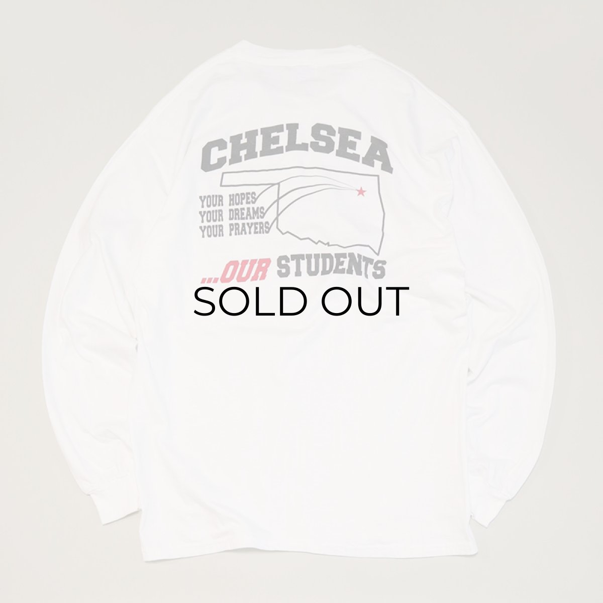 画像8: 90's-00's Hanes COTTON W-PRINT L/S TEE "CHELSEA PUBLIC SCHOOLS" (8)