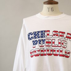 画像5: 90's-00's Hanes COTTON W-PRINT L/S TEE "CHELSEA PUBLIC SCHOOLS" (5)