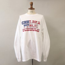 画像1: 90's-00's Hanes COTTON W-PRINT L/S TEE "CHELSEA PUBLIC SCHOOLS" (1)