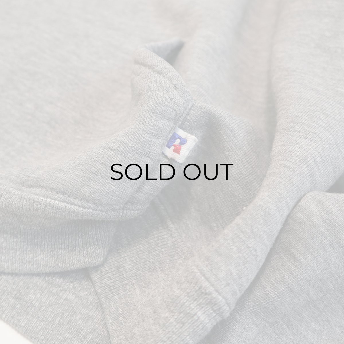 画像11: 80's RUSSELL PLAIN SWEAT PULLOVER PARKA (11)