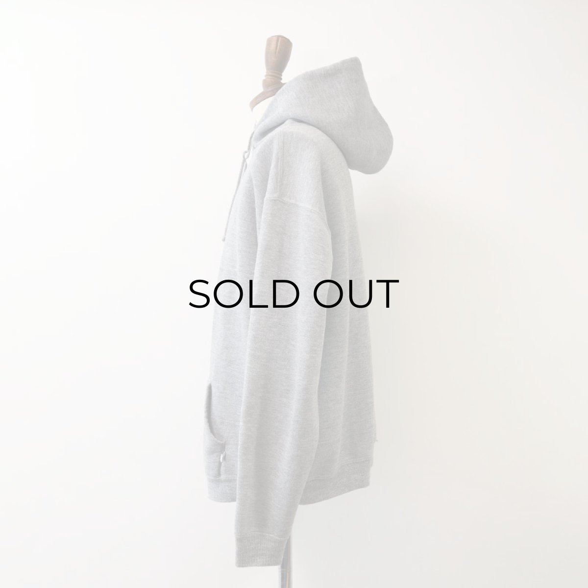 画像2: 80's RUSSELL PLAIN SWEAT PULLOVER PARKA (2)