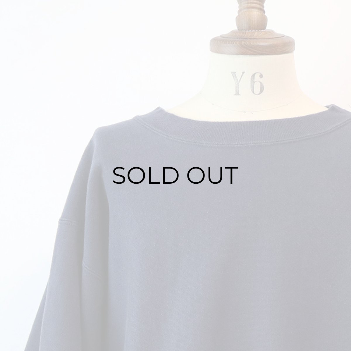 画像5: 90's GRAYBEAR REVERSE WEAVE style EMBROIDERED CREW NECK SWEAT "Georgia-Pacific" (5)