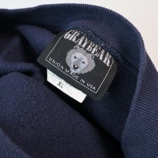 画像10: 90's GRAYBEAR REVERSE WEAVE style EMBROIDERED CREW NECK SWEAT "Georgia-Pacific" (10)