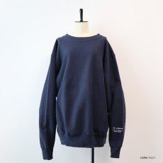 画像4: 90's GRAYBEAR REVERSE WEAVE style EMBROIDERED CREW NECK SWEAT "Georgia-Pacific" (4)