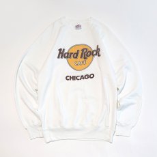 画像1: 〜80's Anvil PRINT CREW NECK SWEAT "Hard Rock CAFE CHICAGO" (1)