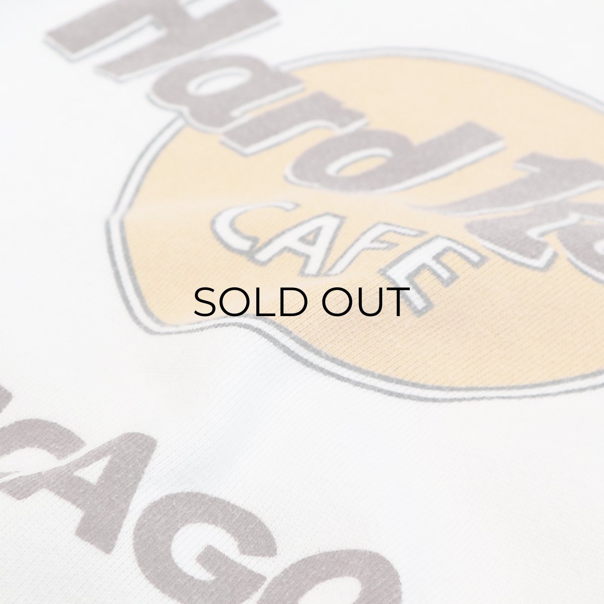 画像5: 〜80's Anvil PRINT CREW NECK SWEAT "Hard Rock CAFE CHICAGO" (5)