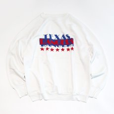 画像1: 〜90's LOGO 7 PRINT CREW NECK SWEAT "TEXAS RANGERS" (1)