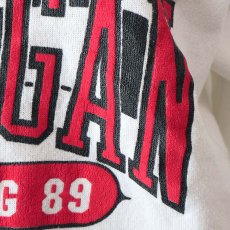 画像7: 80's Tultex PRINT CREW NECK SWEAT "MICHIGAN RACING 1989" (7)