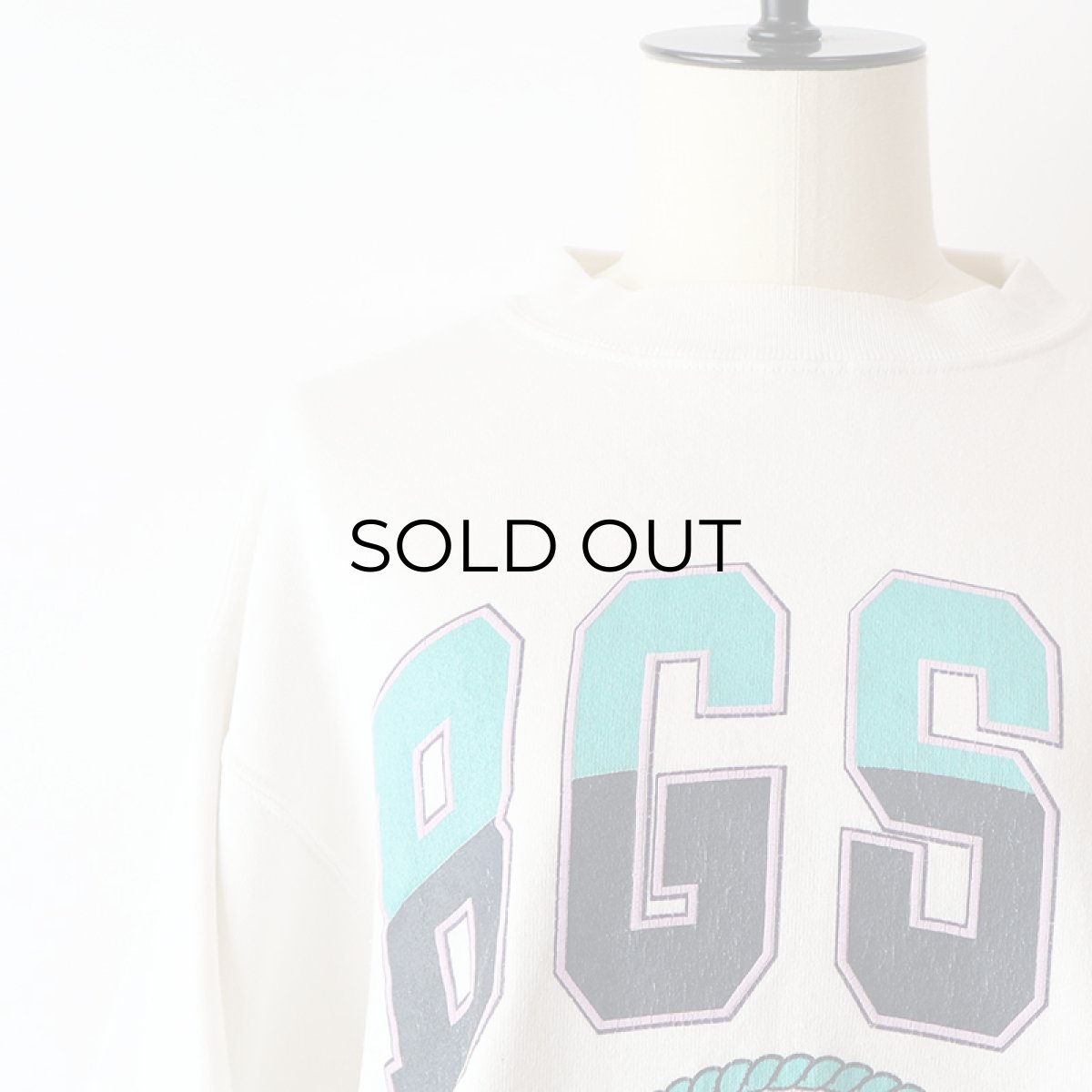 画像4: 90's JANSPORT PRINT CREW NECK SWEAT "BGSU" (4)