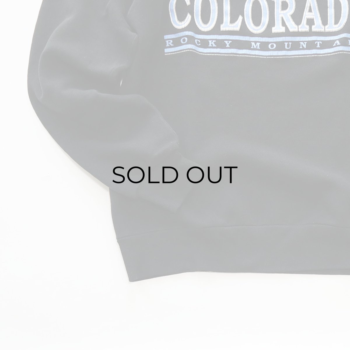 画像4: 〜90's JERZEES PRINT CREW NECK SWEAT "COLORADO ROCKY MOUNTAINS" (4)