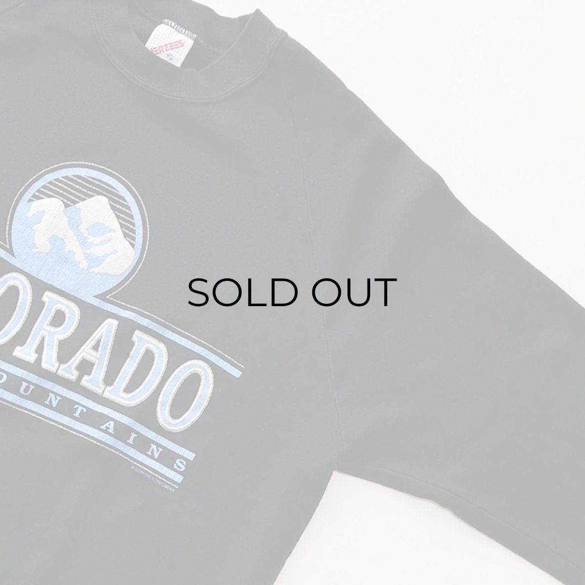 画像3: 〜90's JERZEES PRINT CREW NECK SWEAT "COLORADO ROCKY MOUNTAINS" (3)