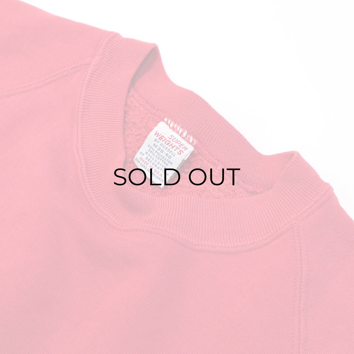 画像8: 80's SUPER WEIGHTS BY RUSSELL PRINT CREW NECK SWEAT "MAINE" (8)