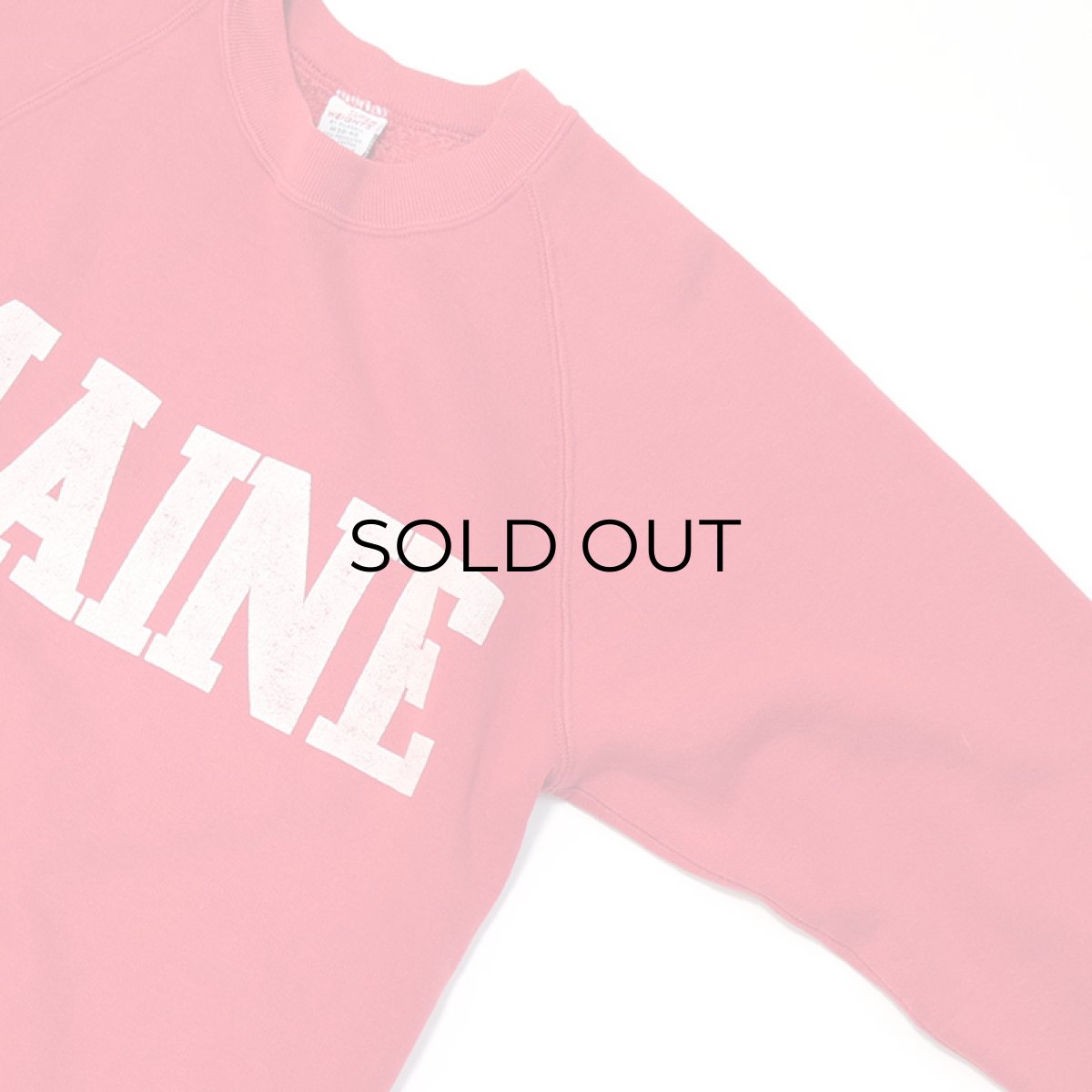 画像7: 80's SUPER WEIGHTS BY RUSSELL PRINT CREW NECK SWEAT "MAINE" (7)