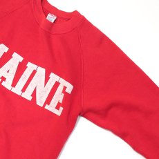 画像7: 80's SUPER WEIGHTS BY RUSSELL PRINT CREW NECK SWEAT "MAINE" (7)