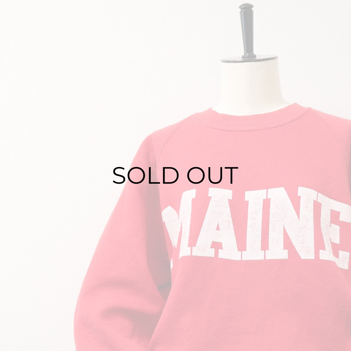 画像4: 80's SUPER WEIGHTS BY RUSSELL PRINT CREW NECK SWEAT "MAINE" (4)
