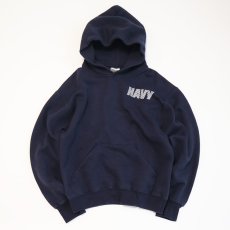 画像6: SOFFE W-REFLECTIVE PRINT SWEAT PULLOVER PARKA "NAVY" (6)