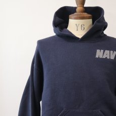 画像5: SOFFE W-REFLECTIVE PRINT SWEAT PULLOVER PARKA "NAVY" (5)