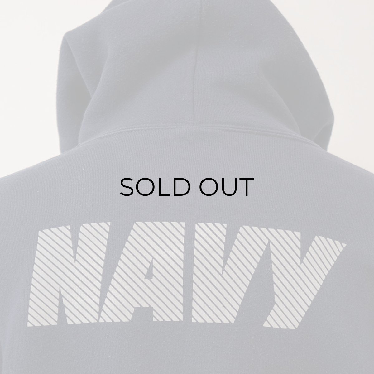 画像9: SOFFE W-REFLECTIVE PRINT SWEAT PULLOVER PARKA "NAVY" (9)