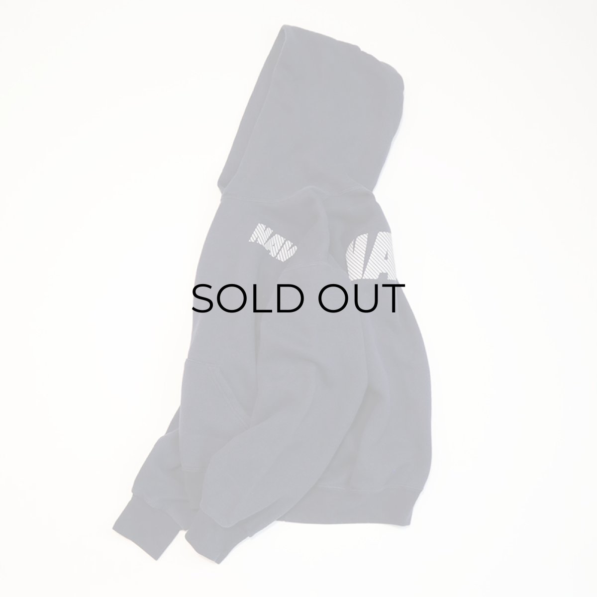 画像7: SOFFE W-REFLECTIVE PRINT SWEAT PULLOVER PARKA "NAVY" (7)
