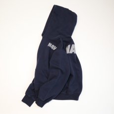 画像7: SOFFE W-REFLECTIVE PRINT SWEAT PULLOVER PARKA "NAVY" (7)