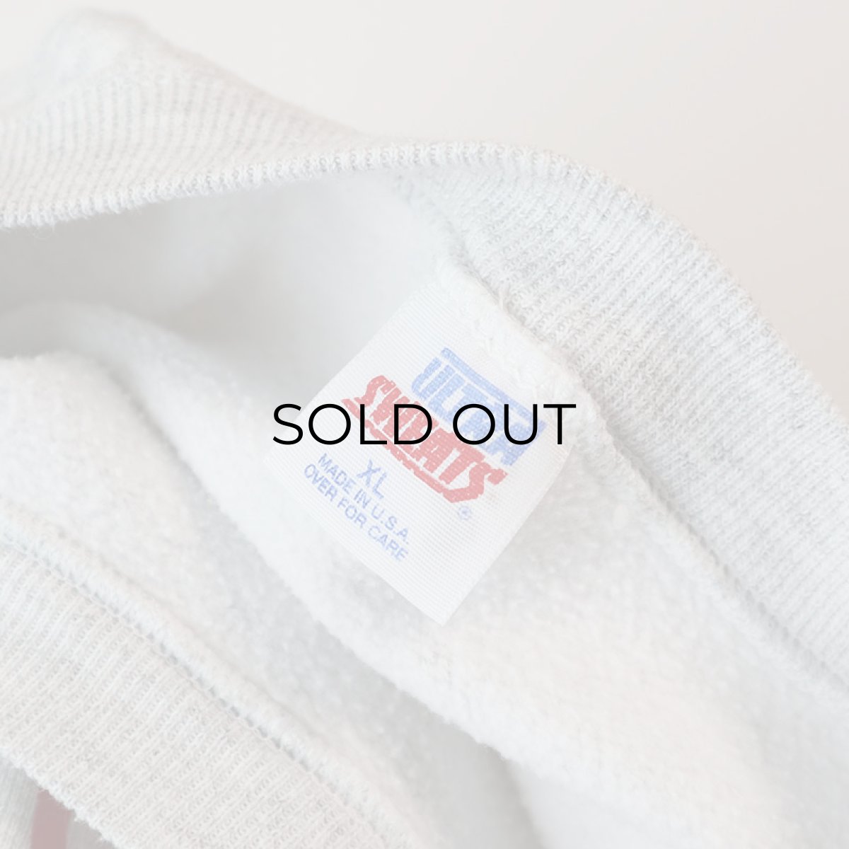 画像10: 〜90's ULTRA SWEATS PRINT CREW NECK SWEAT "Bedford Flag Corps" (10)